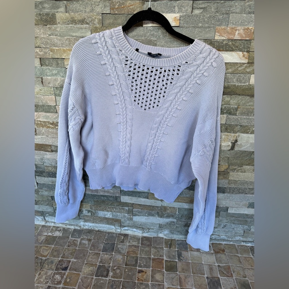 Buffalo jeans  Lavender Knit Sweater